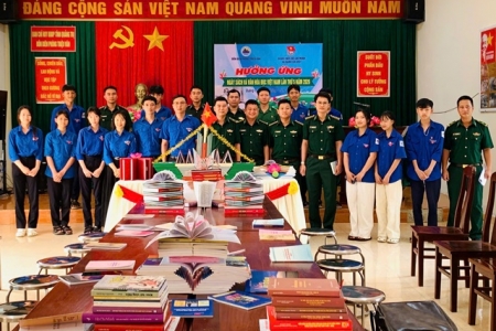 Quảng Trị: Đồn Biên phòng Triệu Vân tổ chức Ngày Sách và Văn hóa đọc Việt Nam năm 2026