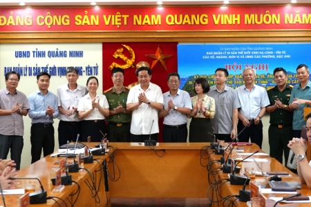 Ký quy chế phối hợp quản lý, bảo vệ, phát huy giá trị Di sản thiên nhiên thế giới Vịnh Hạ Long - quần đảo Cát Bà