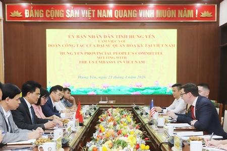 Hưng Yên: Tạo điều kiện thuận lợi giúp các doanh nghiệp Hoa Kỳ đến tìm cơ hội đầu tư