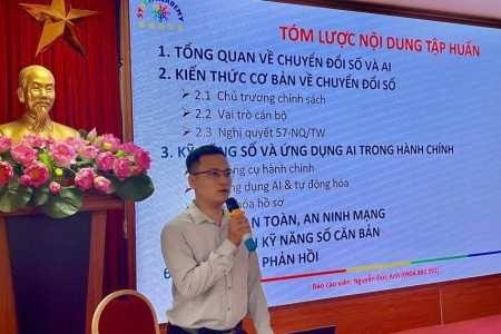 Hà Nội: Đông Ngạc nâng chất “Tổ dân phố số” từ lớp tập huấn kỹ năng số cho lực lượng nòng cốt