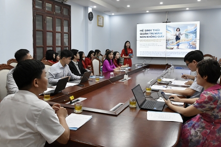 Sôi nổi thi thuyết trình tại vòng Chung kết cuộc thi công dân số tỉnh Bắc Ninh