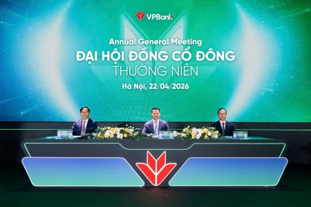ĐHĐCĐ VPBank thông qua kế hoạch tăng trưởng mạnh mẽ, nâng vốn lên hơn 106.200 tỷ đồng