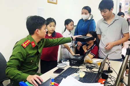 Bắc Ninh: Tăng tốc cấp căn cước, định danh điện tử cho học sinh