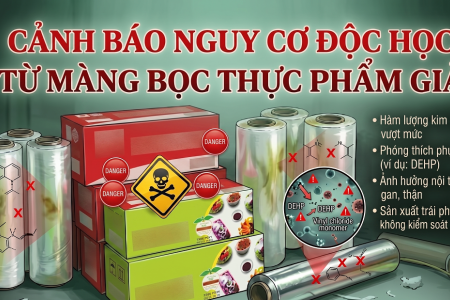 Báo động rủi ro độc học từ màng bọc thực phẩm giả và khung pháp lý siết chặt quản lý