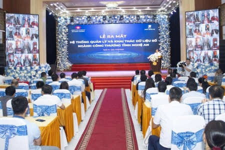 Nghệ An đưa vào vận hành hệ thống dữ liệu số ngành Công Thương