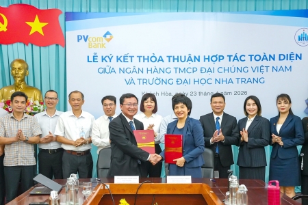 PVcomBank mở rộng hợp tác đồng hành trong lĩnh vực giáo dục