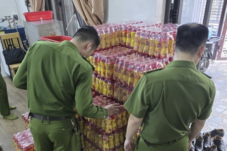 Khởi tố giám đốc doanh nghiệp sản xuất nước tăng lực giả tại Quảng Trị