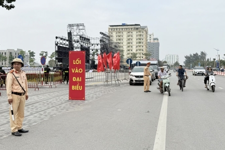 Công an Thanh Hóa bảo đảm an ninh, trật tự tại đêm khai mạc Lễ hội du lịch biển Sầm Sơn năm 2026