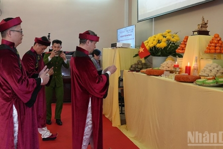 Người Việt tại Saint Petersburg tổ chức Lễ Giỗ Tổ và vinh danh con cháu Vua Hùng