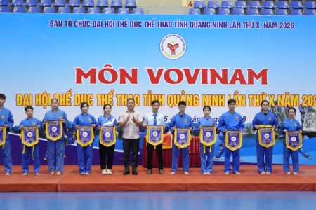 Thi đấu môn Vovinam Đại hội TDTT tỉnh Quảng Ninh