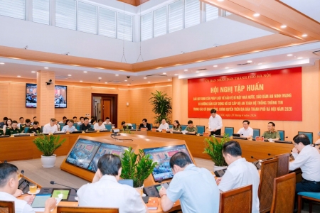 Hà Nội tập huấn toàn diện về bảo vệ bí mật nhà nước, tăng cường an ninh thông tin trong tình hình mới