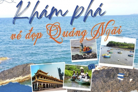 Du lịch Quảng Ngãi thu 251 tỷ đồng trong 3 ngày nghỉ lễ Giỗ Tổ Hùng Vương