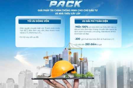 SMART PACK: Giải pháp tài chính toàn diện giúp chủ đầu tư, nhà thầu tăng tốc dự án