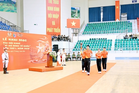 Ninh Bình triển khai Cuộc vận động “Khỏe vì an ninh Tổ quốc”