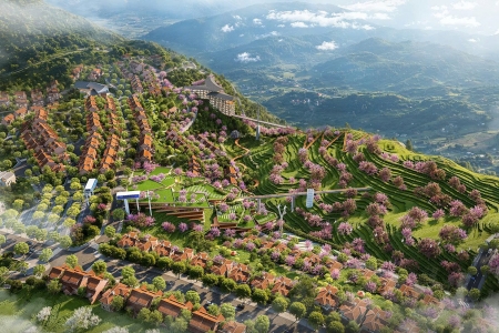 Khởi công Khu đô thị sinh thái Đồi chè Ô Quý Hồ (EcoSapa) hơn 2.400 tỷ đồng tại Sa Pa