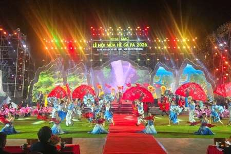 Khai mạc Lễ hội mùa hè Sa Pa 2026: Sôi động sắc màu, lan tỏa hình ảnh điểm đến quốc tế