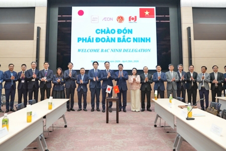 Bắc Ninh thúc đẩy hợp tác đầu tư với tập đoàn AeonMall (Nhật Bản)
