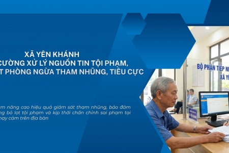 Ninh Bình: Tăng cường xử lý nguồn tin tội phạm, kiên quyết phòng ngừa tham nhũng, tiêu cực