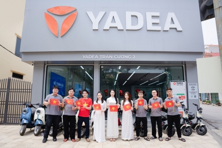 Yadea Việt Nam: Chung dòng chảy tự hào chào mừng đại lễ, vững bước hành trình chuyển đổi xanh