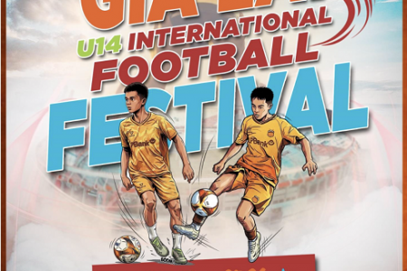Gia Lai đăng cai tổ chức Giải bóng đá U14 quốc tế - 2026