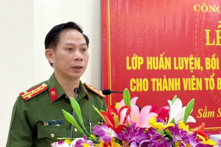 Thanh Hóa: Khai giảng lớp huấn luyện, bồi dưỡng nghiệp vụ cho lực lượng tham gia bảo vệ ANTT ở cơ sở