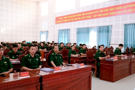 Tuổi trẻ Bộ đội Biên phòng tỉnh An Giang tranh tài tại Hội thi Cán bộ Đoàn giỏi và Tuyên truyền viên trẻ năm 2026