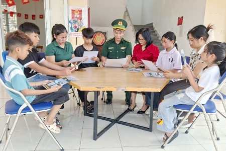 Đồn Biên phòng Đảo Trần: Ứng dụng quét mã QR để tiếp nhận tin báo