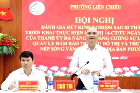 Đà Nẵng: Phường Liên Chiểu sau hơn 2 tháng triển khai tốt Chỉ thị 14 về trật tự đô thị