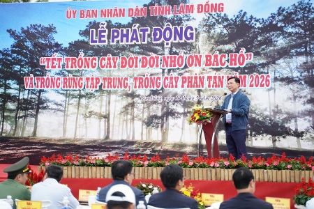 Lâm Đồng phát động “Tết trồng cây đời đời nhớ ơn Bác Hồ”: Ở đâu có đất trống, ở đó có cây xanh