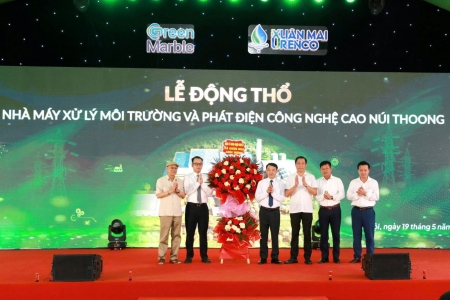 Hà Nội động thổ nhà máy điện rác công nghệ cao hơn 5.200 tỷ đồng tại Xuân Mai