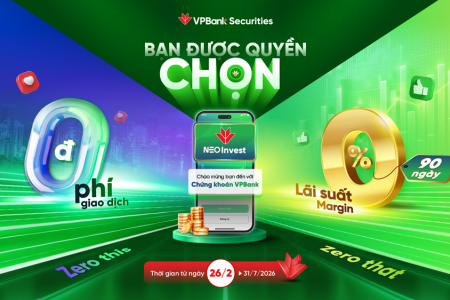 Đón sinh nhật 4 tuổi, VPBankS “chơi lớn” với loạt ưu đãi hỗ trợ nhà đầu tư