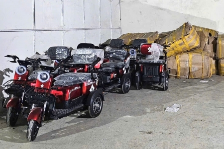 Thanh Hóa: Đăng ký nhà cái M88 đường dây buôn lậu hơn 500 xe điện ba bánh xuyên M88sut.com Thể Thao Link Mới