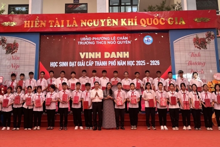 Trường THCS Ngô Quyền - Tiếp tục khẳng định vai trò tiên phong trong đổi mới và sáng tạo