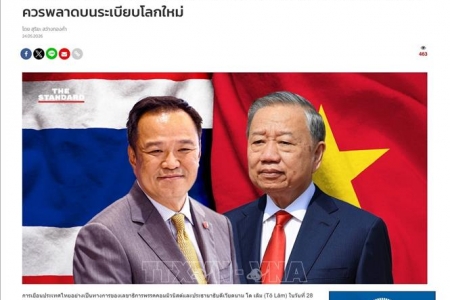 Định hình nấc thang mới cho quan hệ Đối tác Chiến lược Toàn diện Việt Nam - Thái Lan