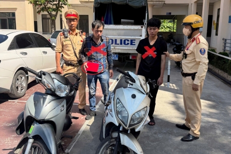Hải Phòng: Bắt giữ 2 đối tượng trộm cắp xe máy