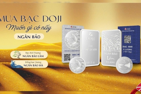Lợi thế của DOJI khi tham gia vào thị trường bạc đang rất hấp dẫn nhà đầu tư