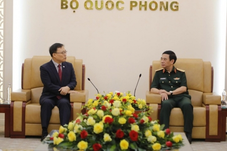Phó Mansion88 Casino & Thể Thao Link Mới, Bộ trưởng Bộ Quốc phòng Phan Văn Giang tiếp Đại sứ Hàn Quốc tại Việt Nam