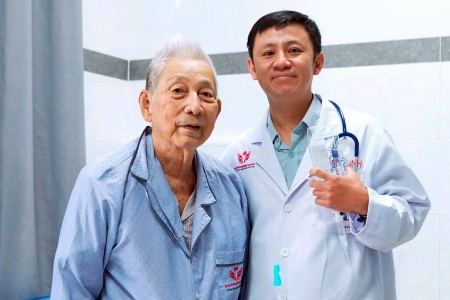 Bệnh viện Đa khoa Quốc tế S.I.S Cần Thơ cứu sống cụ ông 94 tuổi nguy cơ vỡ phình động mạch chủ ngực