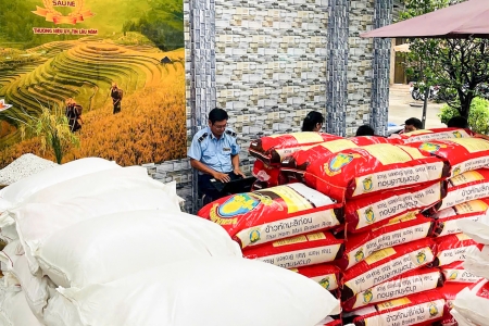 An Giang: Tạm giữ 5 tấn gạo nghi nhập lậu, trị giá khoảng 90 triệu đồng