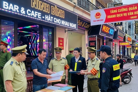 Ninh Bình: Tăng cường quản lý các cơ sở kinh doanh dịch vụ văn hóa công cộng