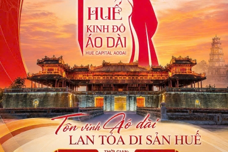 Huế: Rực rỡ, sôi động “Tuần lễ áo dài Huế 2026”