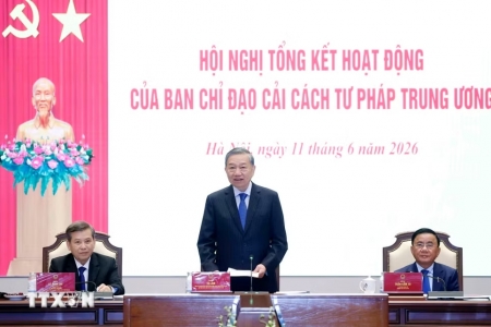 Tổng Bí thư, Chủ tịch nước Tô Lâm: Cải cách tư pháp giai đoạn mới, bảo vệ công lý và kiến tạo niềm tin