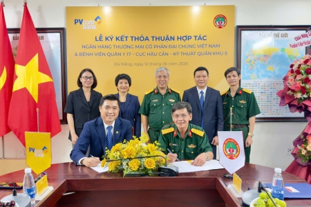 PVcomBank và Bệnh viện Quân y 17 hợp tác chiến lược, đẩy mạnh chuyển đổi số và thanh toán hiện đại