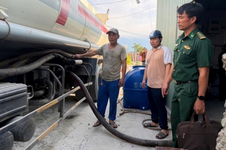 Bộ đội Biên phòng TP. Huế: Phát hiện hành vi mua bán, vận chuyển dầu DO trái phép
