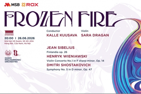 Tài năng violin trẻ Sara Dragan trở lại Hà Nội cùng 'Frozen Fire'