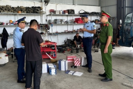 Nghệ An: Phát hiện hộ kinh doanh phụ tùng ô tô buôn bán hàng giả mạo nhãn hiệu HYUNDAI