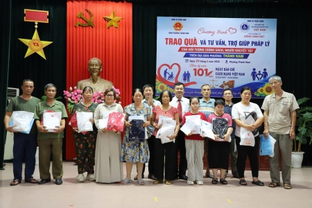 Lan tỏa yêu thương, nâng cao nhận thức pháp luật cho người khuyết tật và đối tượng chính sách