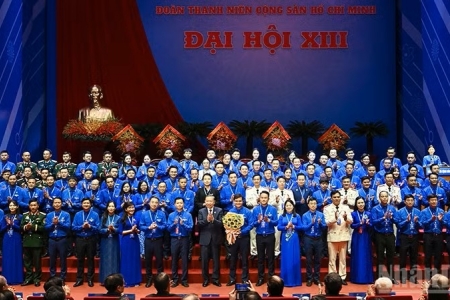 Đồng chí Bùi Quang Huy được bầu giữ chức Bí thư thứ nhất Trung ương Đoàn khóa XIII