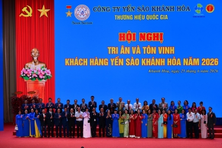 Hội nghị Khách hàng Yến sào Khánh Hòa 2026 thành công tốt đẹp