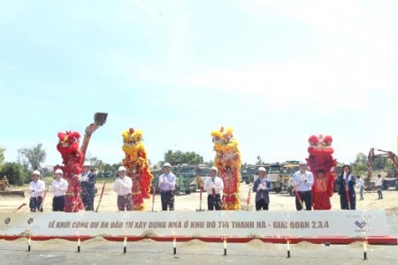 Đà Nẵng: Khởi công dự án khu đô thị Thanh Hà gắn với khu nhà ở xã hội